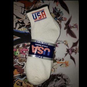 Men's 3 Pair USA Socks